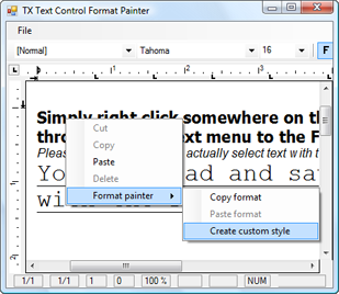 Text Control Text Control