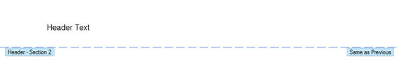 Header footer frame style Header footer frame style