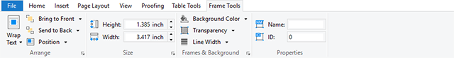 Ribbon tab Ribbon tab