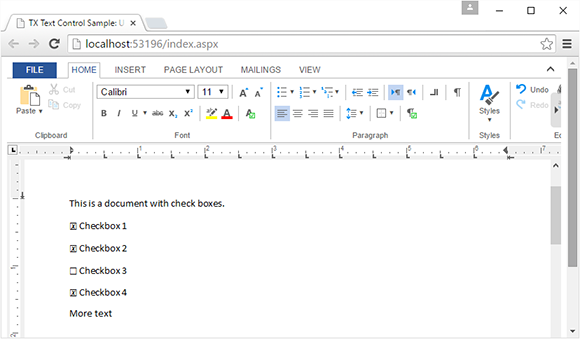 HTML5: Display and handle FormCheckBox fields HTML5: Display and handle FormCheckBox fields