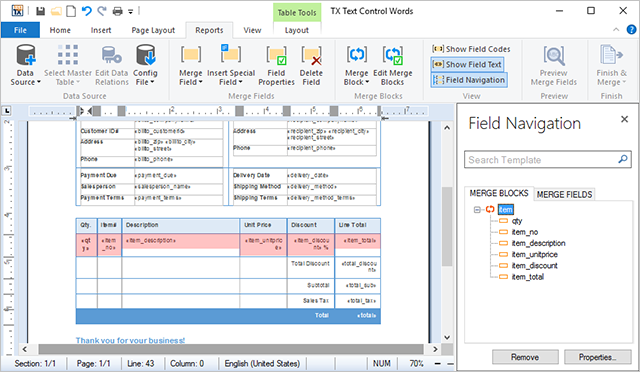 Easy-to-use sample templates with sample XML data files Easy-to-use sample templates with sample XML data files