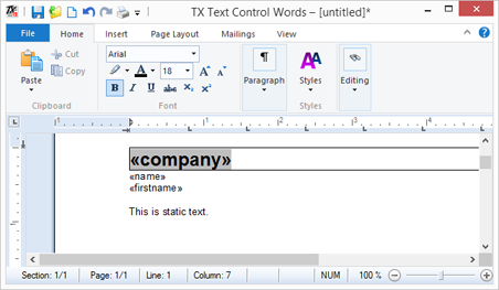 Using MailMerge in Windows Forms applications Using MailMerge in Windows Forms applications
