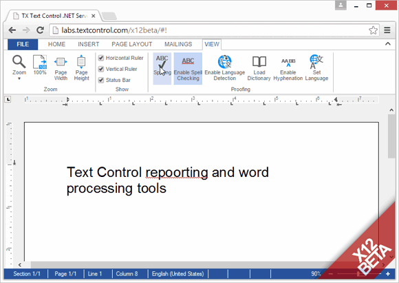 TX Text Control X12 TX Text Control X12