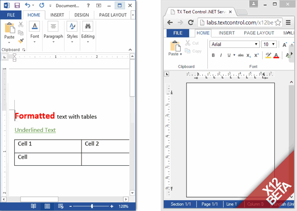 TX Text Control X12 TX Text Control X12