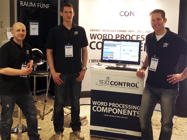 Meet Text Control at dotnet Cologne 2016 Meet Text Control at dotnet Cologne 2016