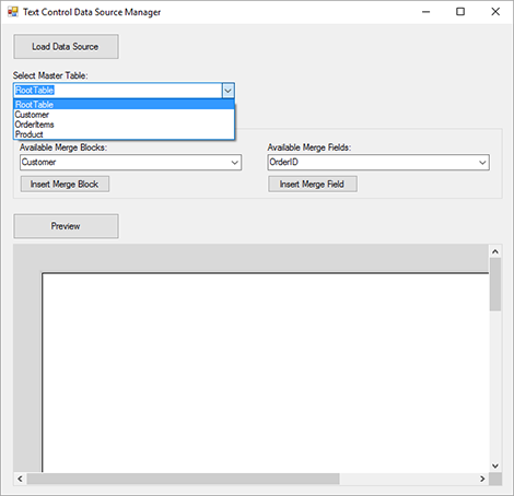 DataSourceManager class DataSourceManager class