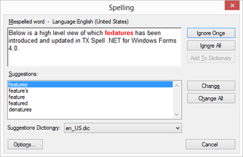 Language Specific Spell Checking