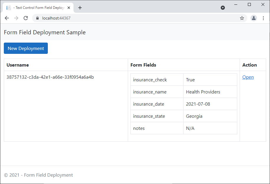 Creating documents with TX Text Control