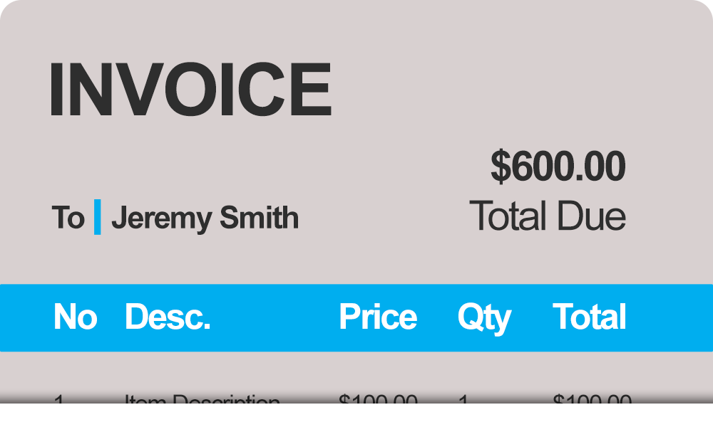 Creating invoices with TX Text Control