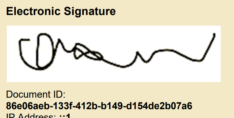 SVG Signature
