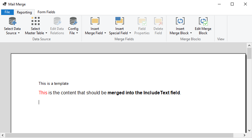 Creating documents with TX Text Control