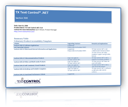 Text Control Text Control