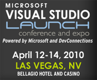 Visual Studio 2010 launch Visual Studio 2010 launch