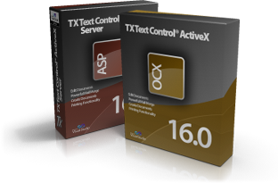TX Text Control product family