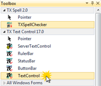 TX Spell .NET and TX Text Control Express