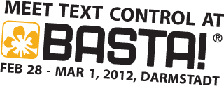 Visit Text Control at BASTA!