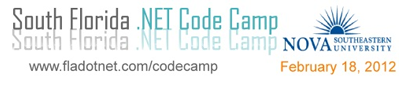 TX Text Control sponsor at South Florida Code Camp 2012