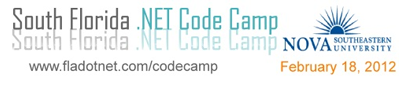 TX Text Control sponsor at South Florida Code Camp 2012 TX Text Control sponsor at South Florida Code Camp 2012