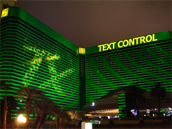 TX Text Control in Vegas at MGM Grand