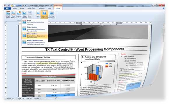 TX Text Control Reporting Designer