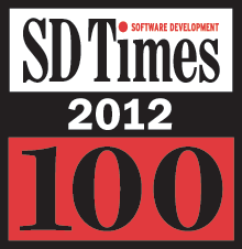 2012 SD Times 100 logo
