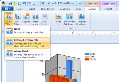 TX Text Control charting support
