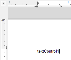 TX Text Control ruler bar