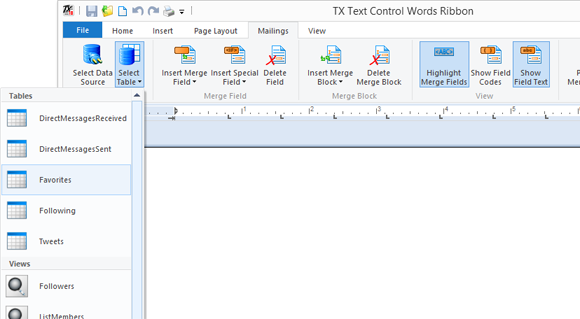 TX Words with RSSBus integration