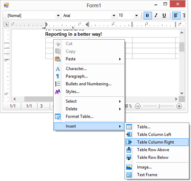 TX Text Control X9 in Visual Studio TX Text Control X9 in Visual Studio