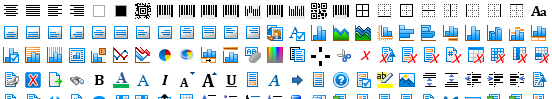 Built-in Context Menus and Icon Sets