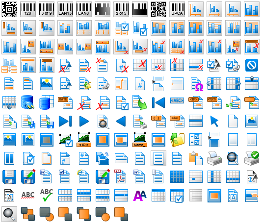 Icon sets for TX Text Control X9