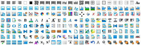 Icon sets for TX Text Control X9 Icon sets for TX Text Control X9