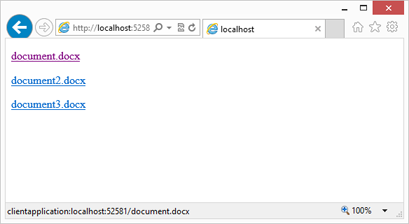 Load and save documents from a server