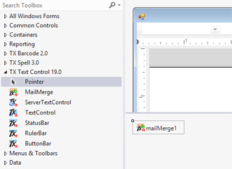 Using MailMerge in Windows Forms applications