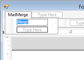 Using MailMerge in Windows Forms applications
