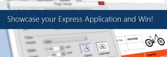 Showcase your TX Text Control Express based application