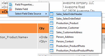 Updated Reporting Template Designer Updated Reporting Template Designer