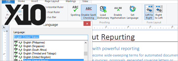 X10: Language Regions, Hyphenation and Right-to-Left Support X10: Language Regions, Hyphenation and Right-to-Left Support