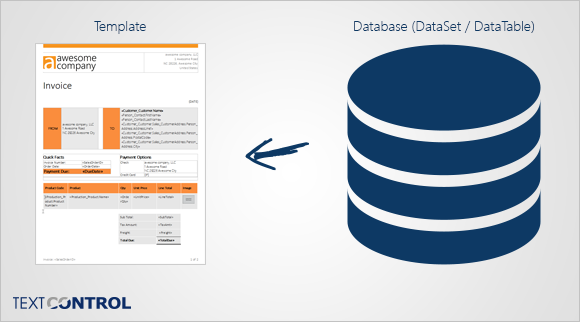 Advantages of using business objects with Text Control Reporting