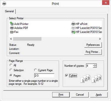 Printing using TX Text Control .NET for WPF