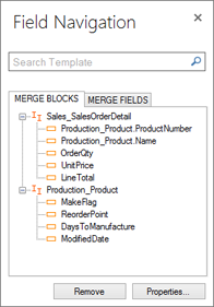 Sneak Peek: Field Navigation Panel in TX Text Control Words