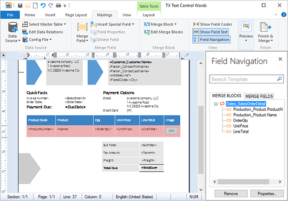 MS Word compatible drawings and shape