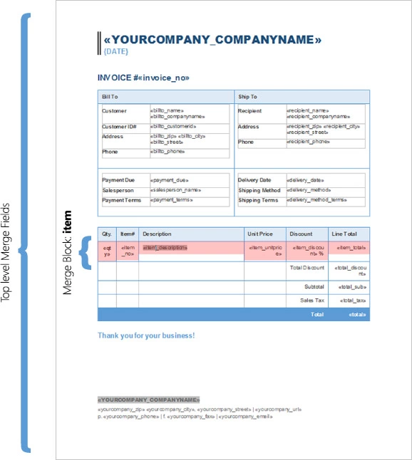 ReportingCloud: The mergeData JSON object format explained