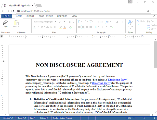 ASP.NET: Adding electronic signatures to documents
