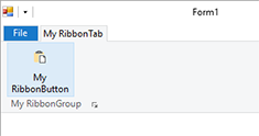 Customizing the Text Control Ribbon control