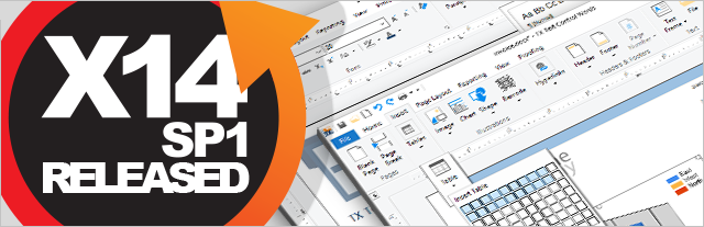 Service Pack 1 for TX Text Control X14 released