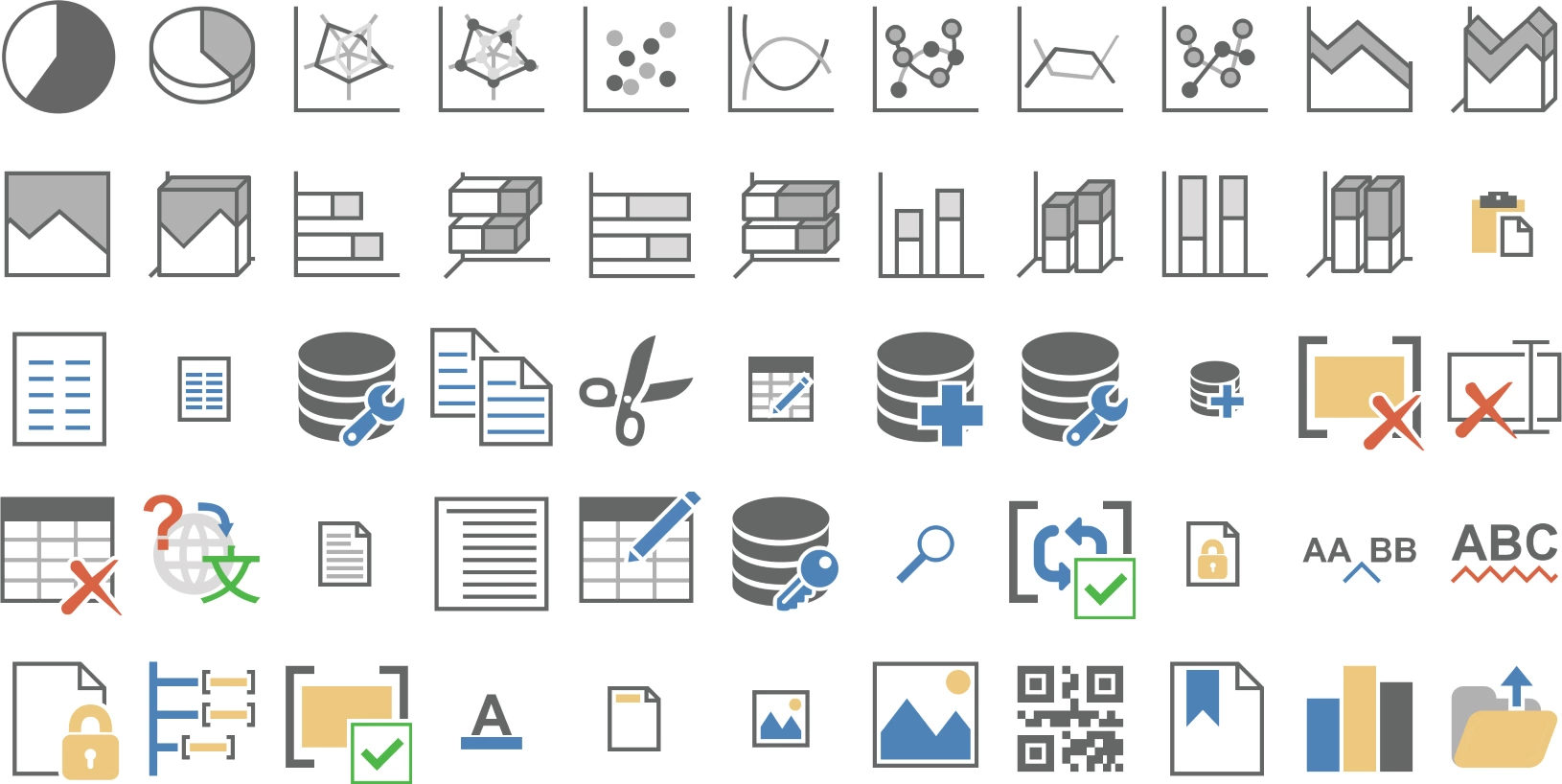 High Resolution Icons