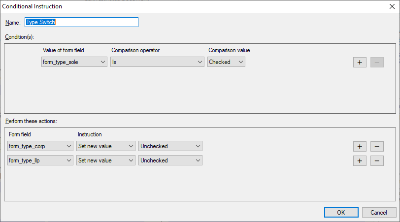 Form fields in TX Text Control