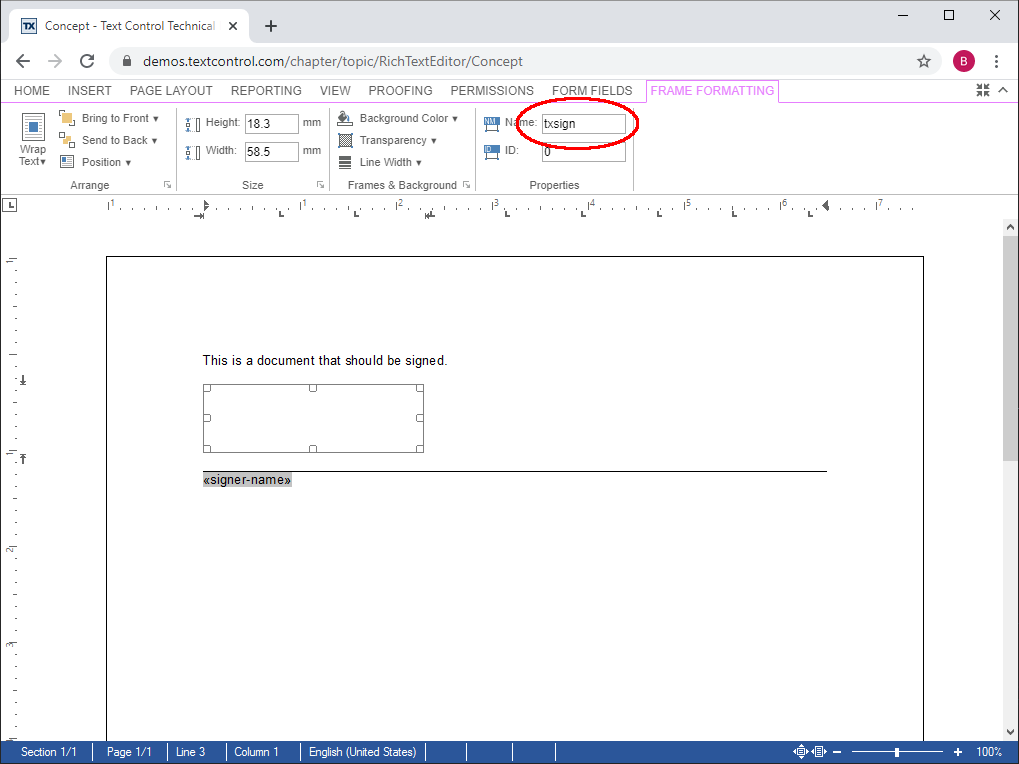 Creating documents with TX Text Control