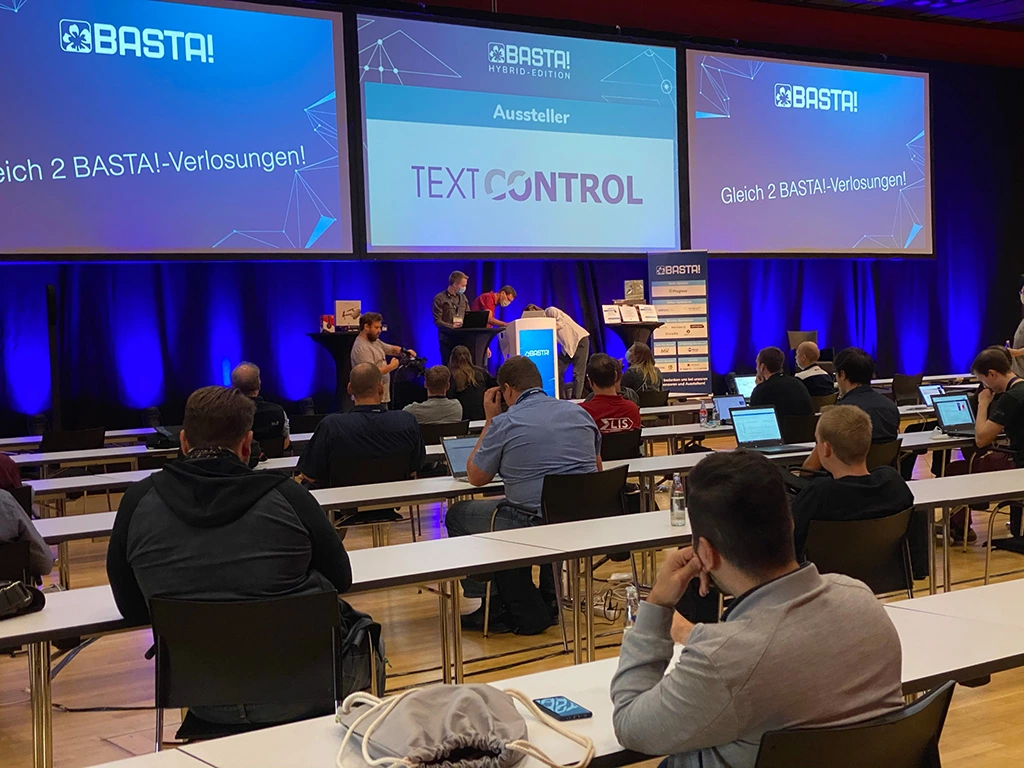 Text Control at BASTA! 2020